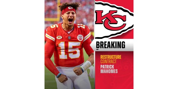 Mahomes unterzeichnet erneut einen historisch wichtigen Vertrag Mahomes unterzeichnet erneut einen historisch wichtigen Vertrag